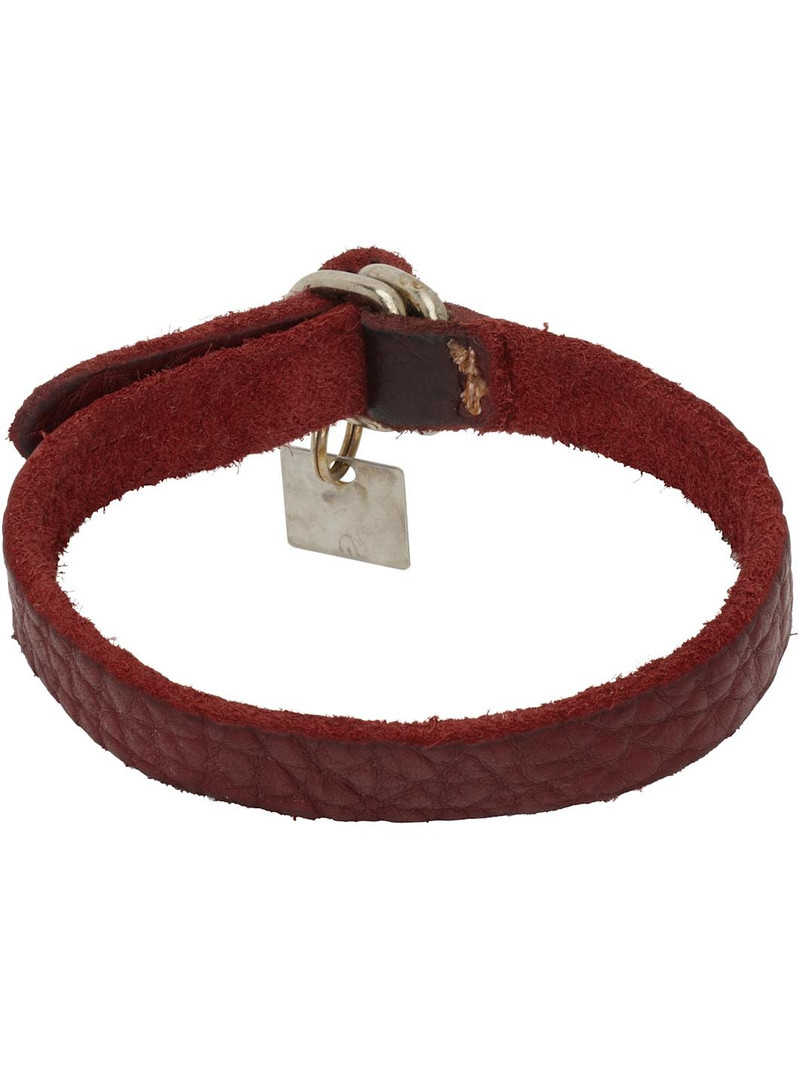 Guidi Red Belt Bracelet outlook