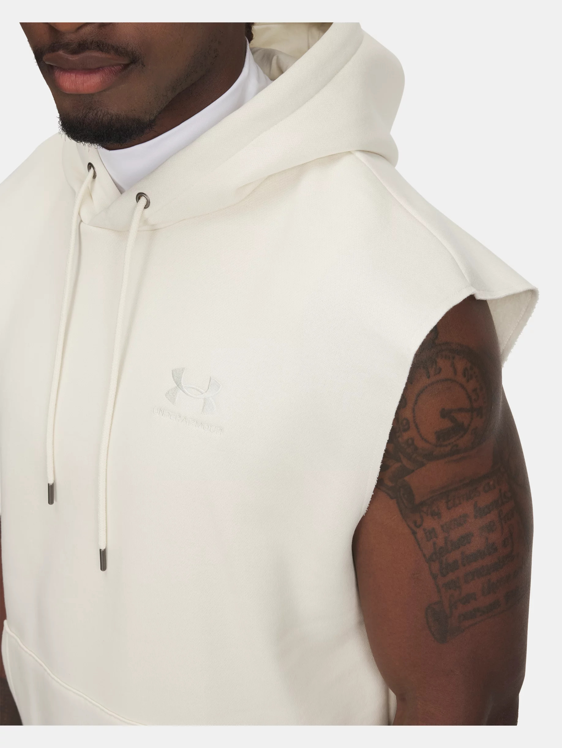Men's UA Icon Fleece Sleeveless Hoodie - 3