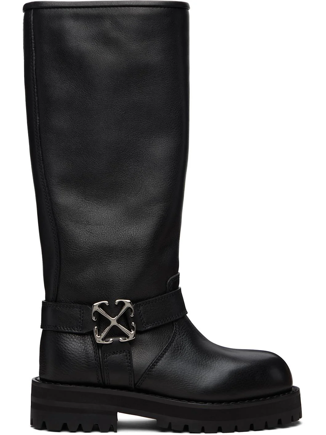 Gray Off Track Tall Boots - 1