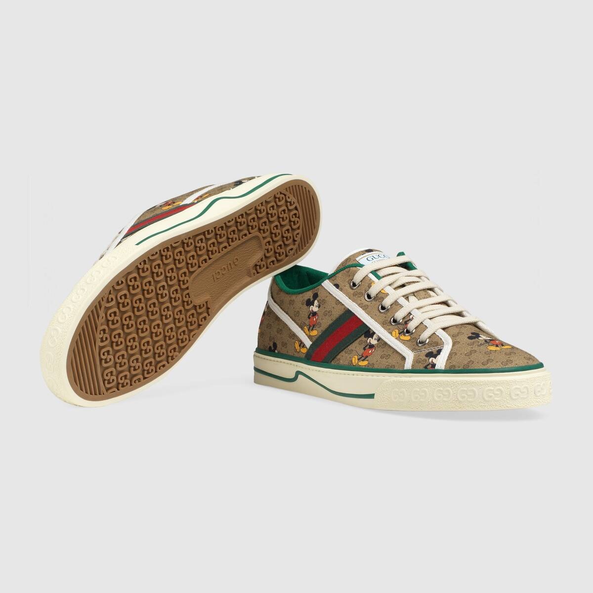 Men's Disney x Gucci Tennis 1977 sneaker with Web - 5