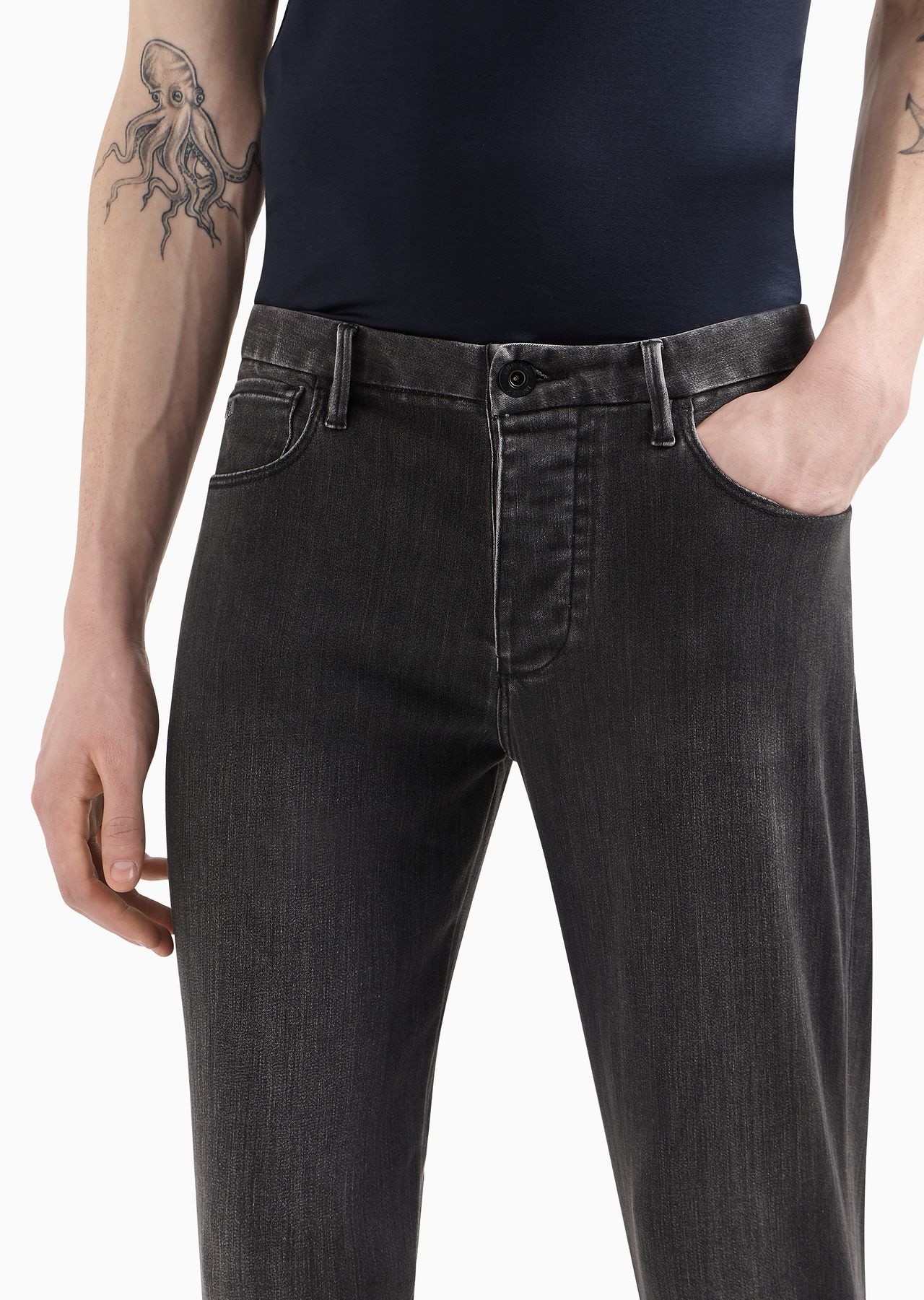 Slim-fit J11 extra comfort denim jeans - 5