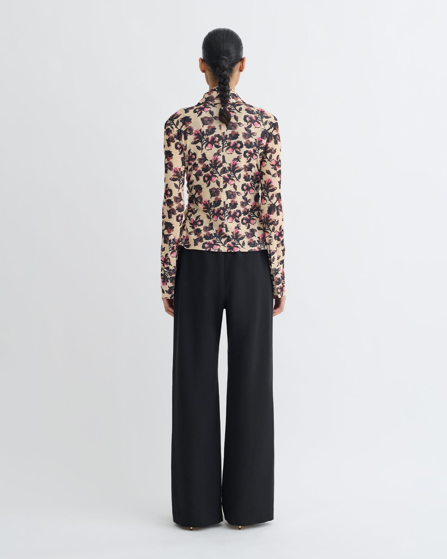 Printed Mesh Jersey Shirt - 4