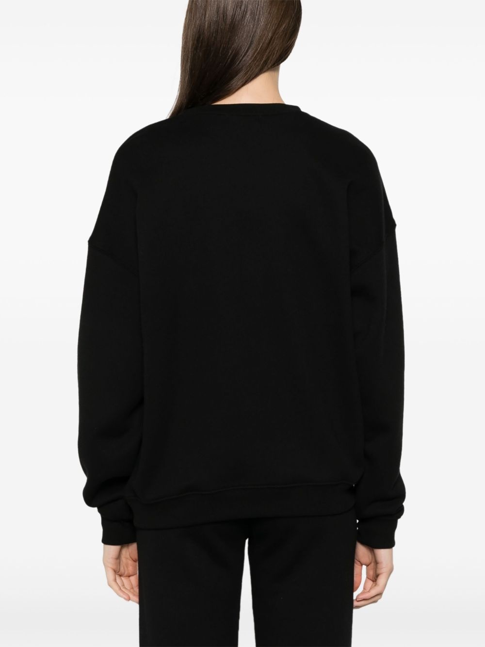 embroidered-logo sweatshirt - 4