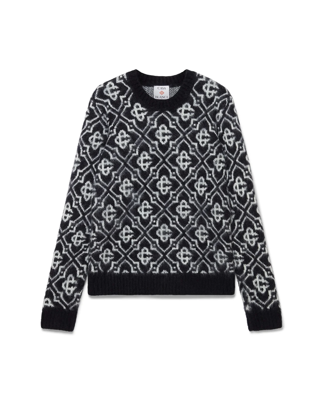 Monogram Mohair Jumper | Casablanca Paris - 1