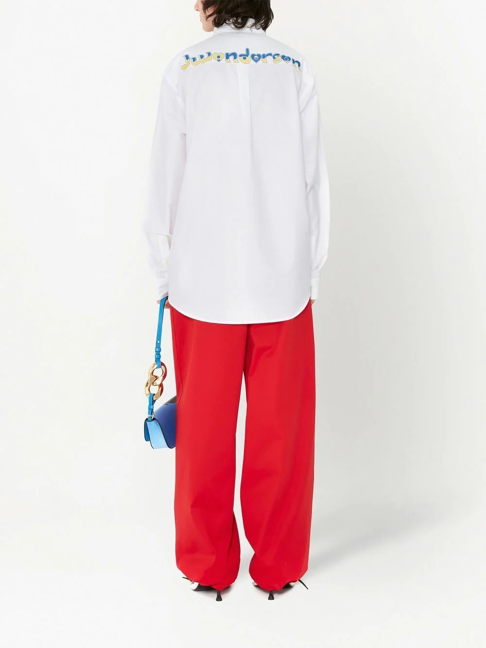 drawstring-cuff track pants - 4
