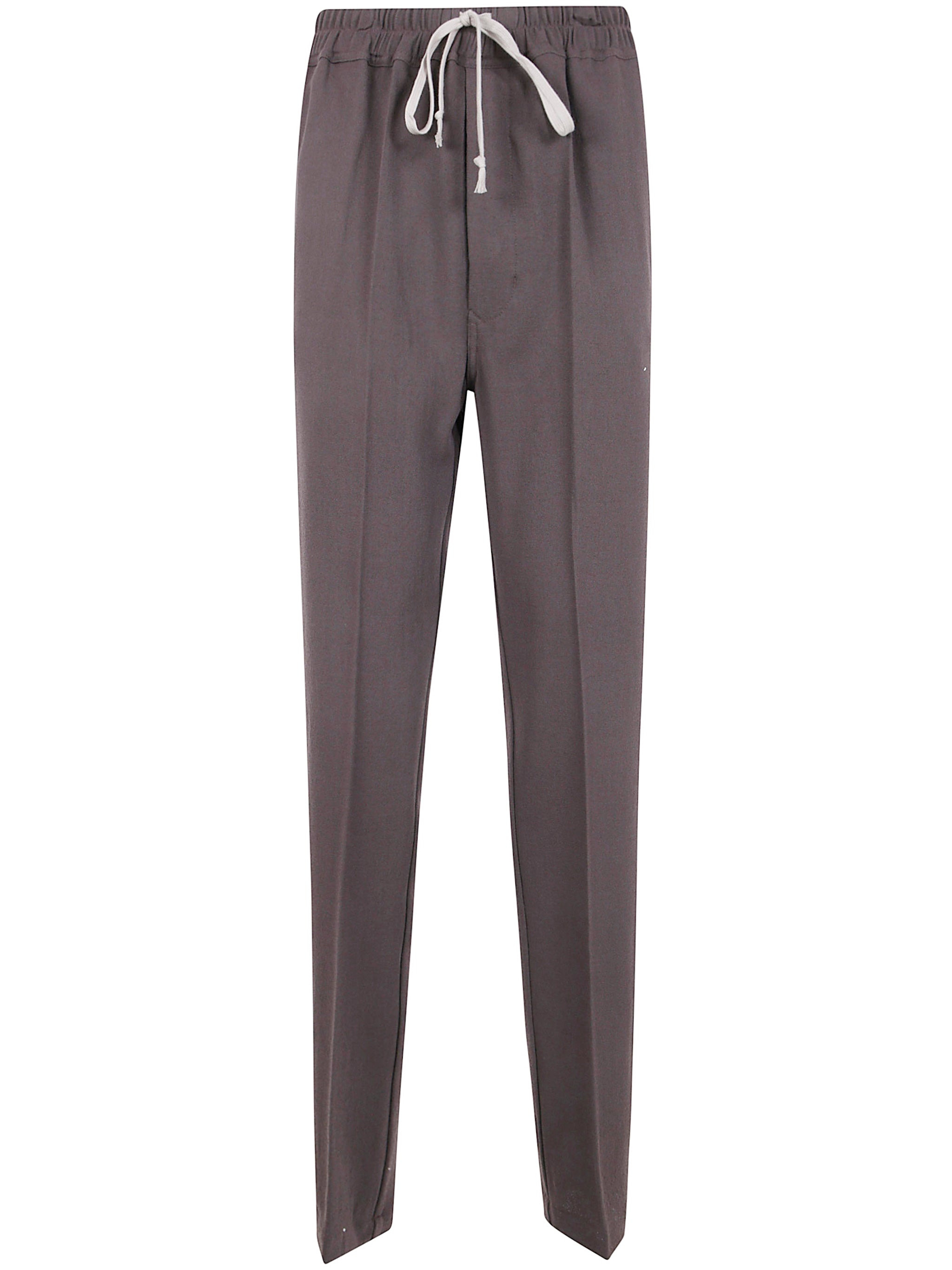 Rick Owens Men "Drawstring Slim Long" Trousers - 1