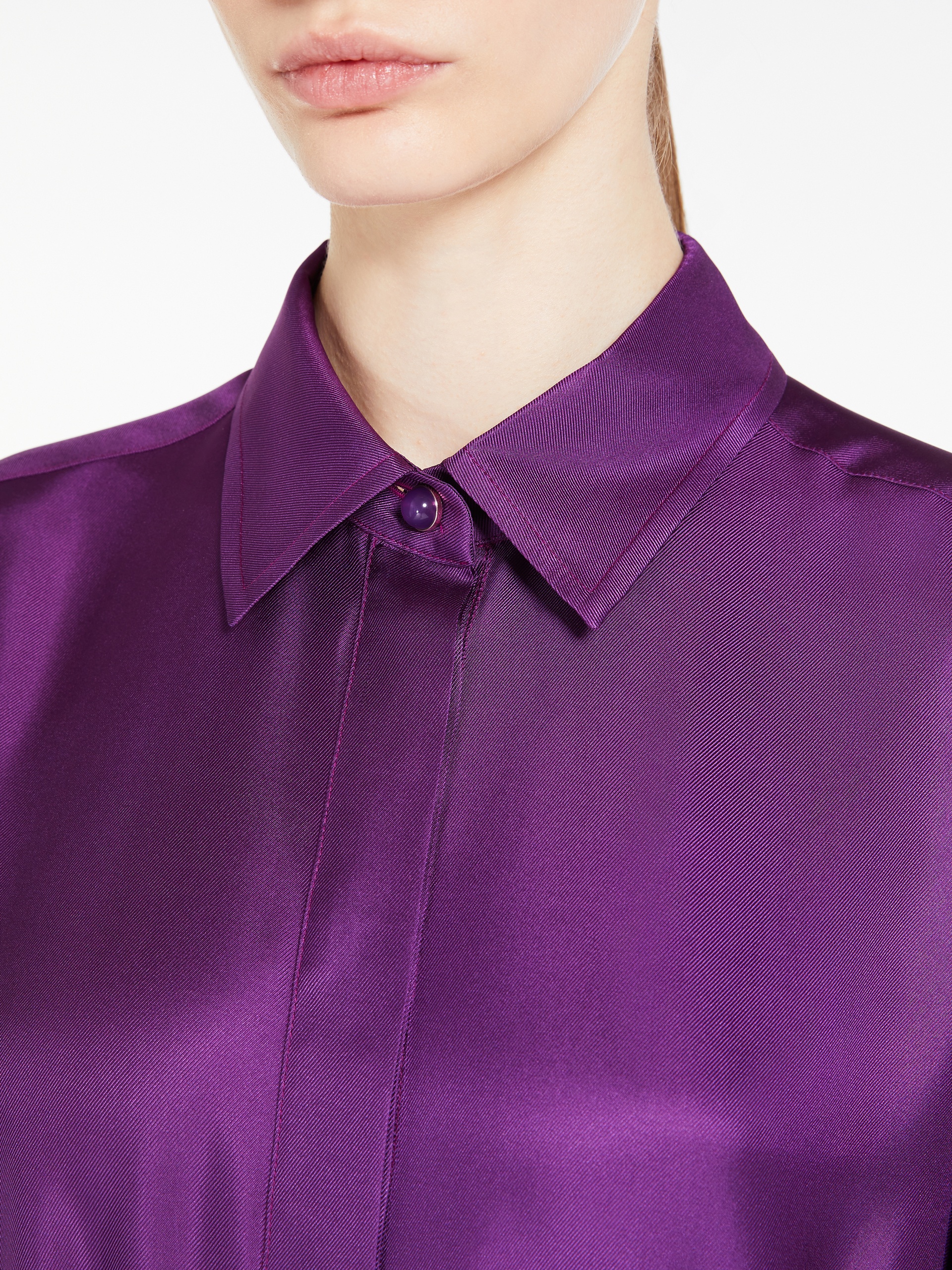 YARD Silk twill dress - 6