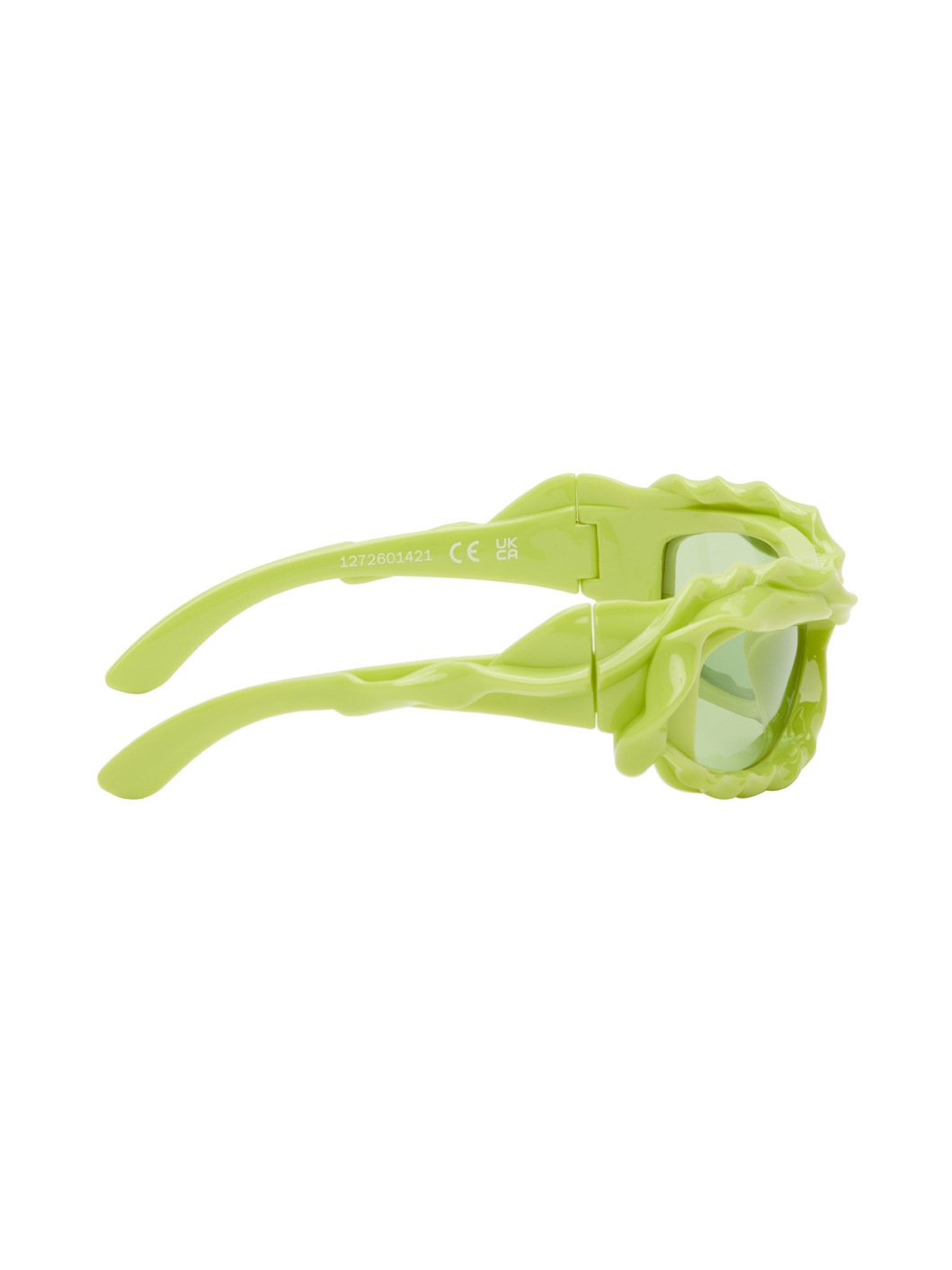 Green Twisted Sunglasses - 2
