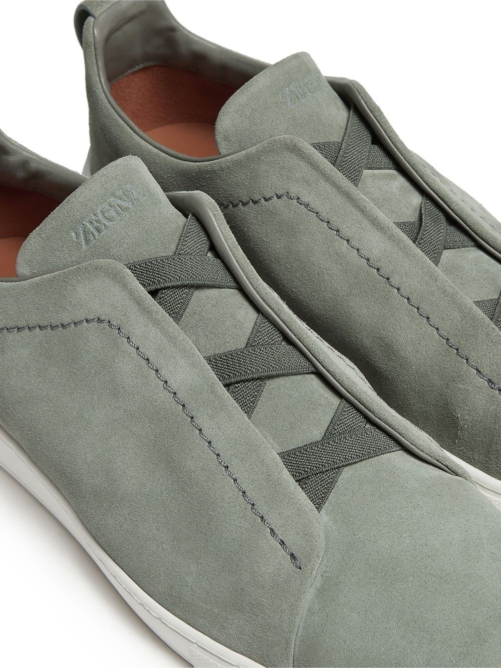 Triple Stitch suede sneakers - 5