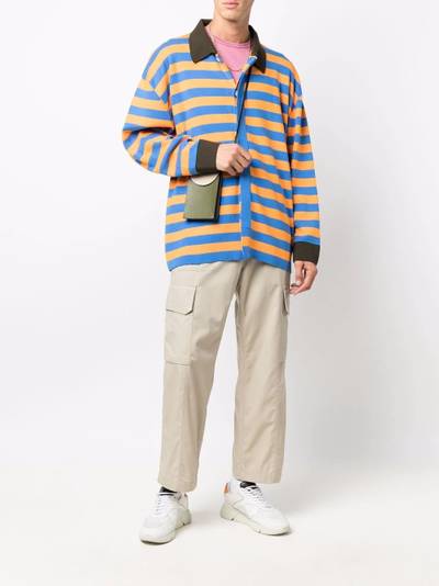 SUNNEI striped long-sleeve cardigan outlook