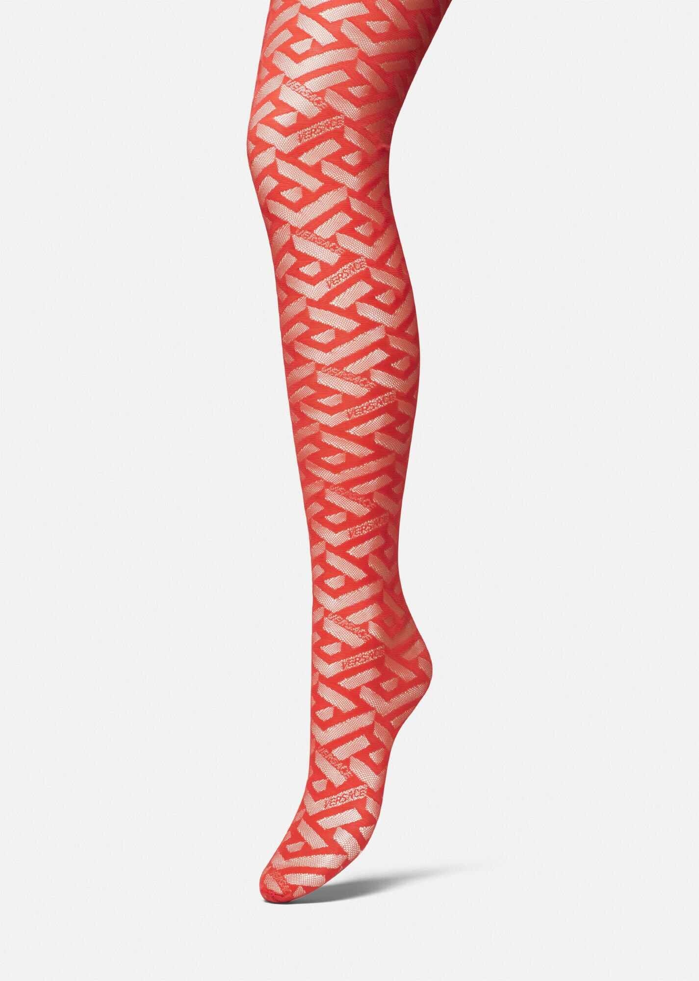 La Greca Tulle Tights - 1
