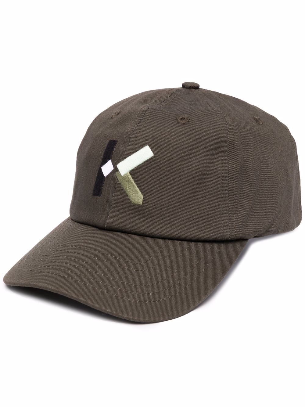 logo embroidered cap - 1