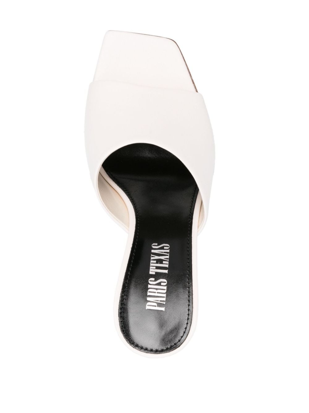95mm leather mules - 4