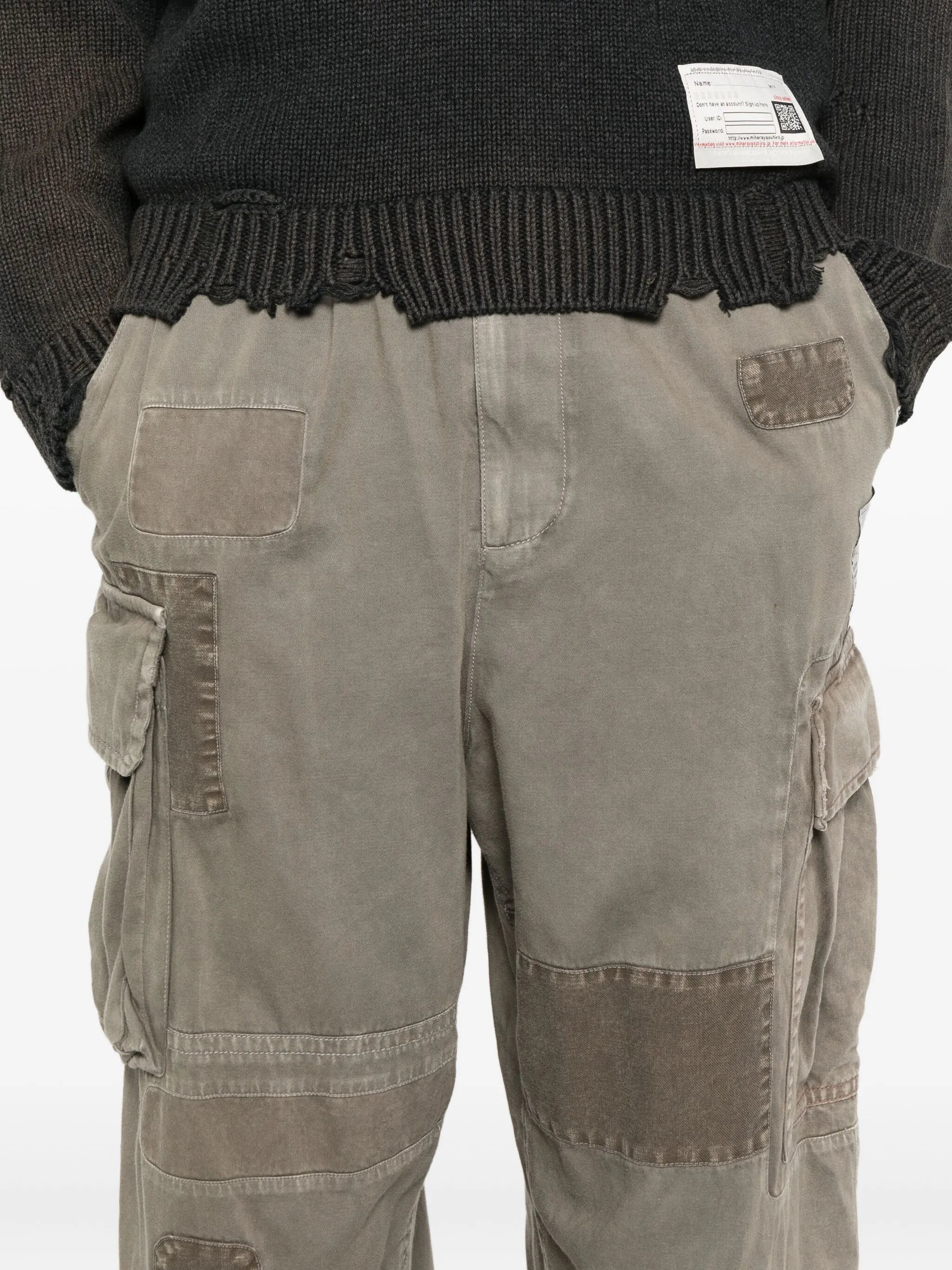 Maison Mihara Yasuhiro Cotton Cargo Trousers - 5