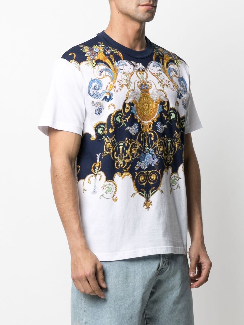 baroque print T-shirt - 3