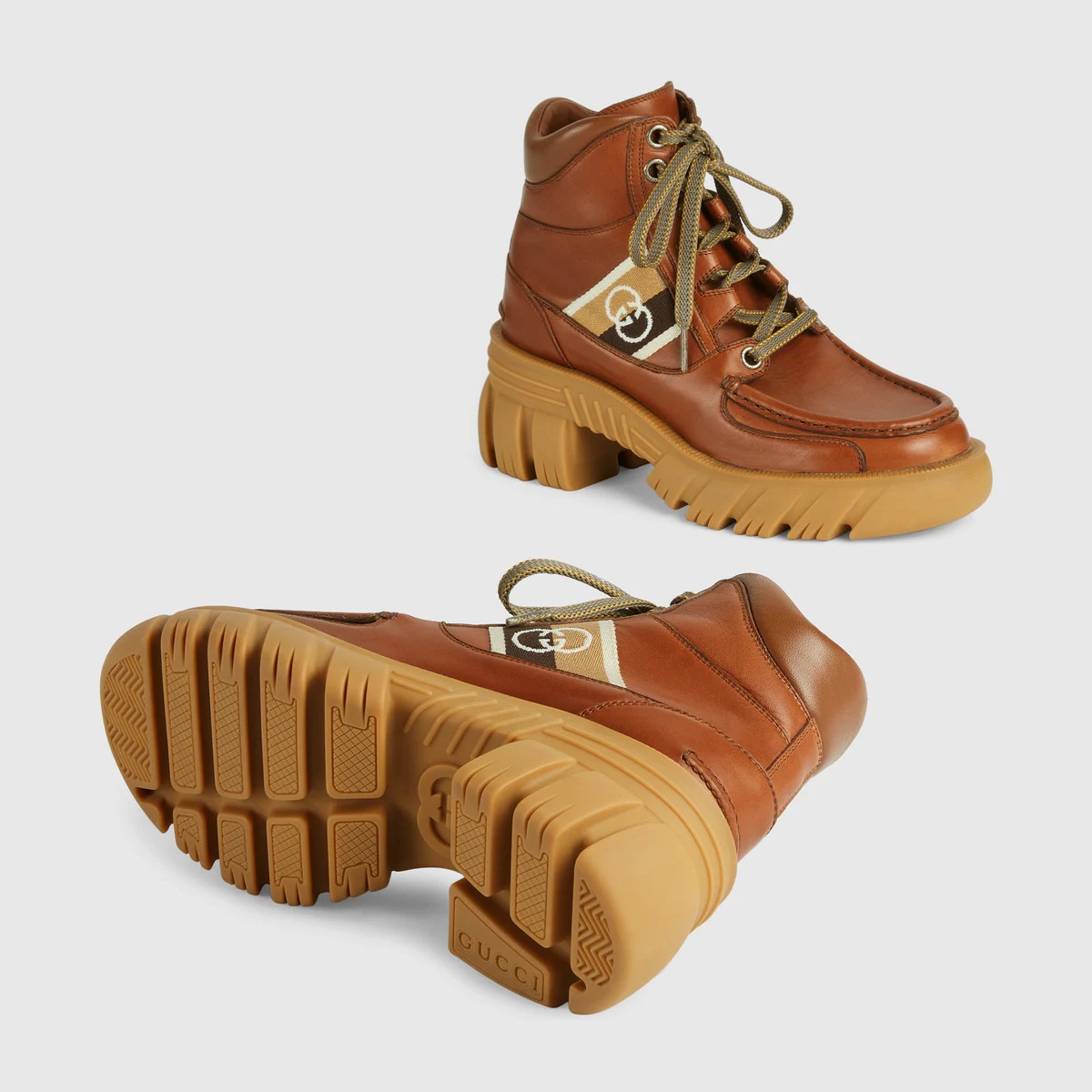 Women's ankle boot with Interlocking G - 5