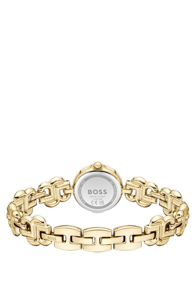 GOLD-TONE WATCH WITH MONOGRAM BRACELET 3