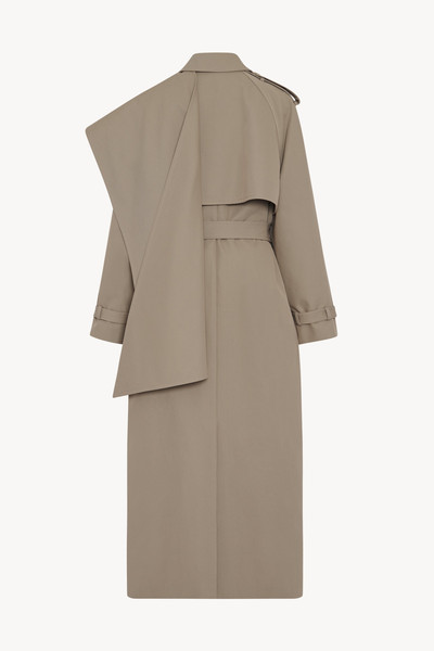 The Row Hellen Coat in Cotton and Nylon outlook