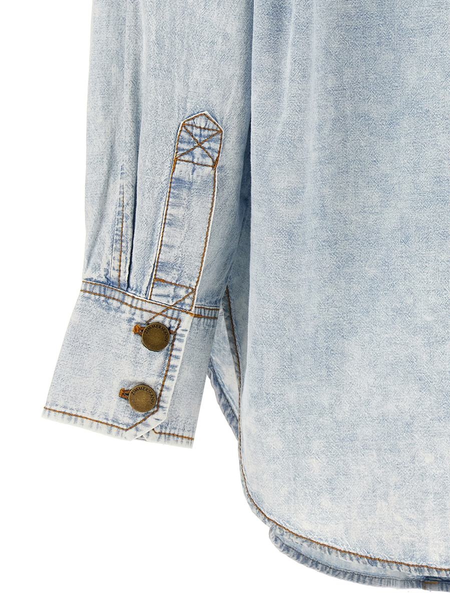 Zimmermann ZIMMERMANN DENIM SHIRT - 4