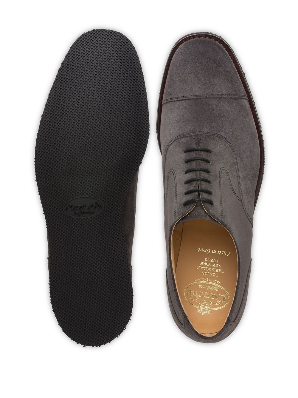 Lancaster textured Oxford shoes - 3