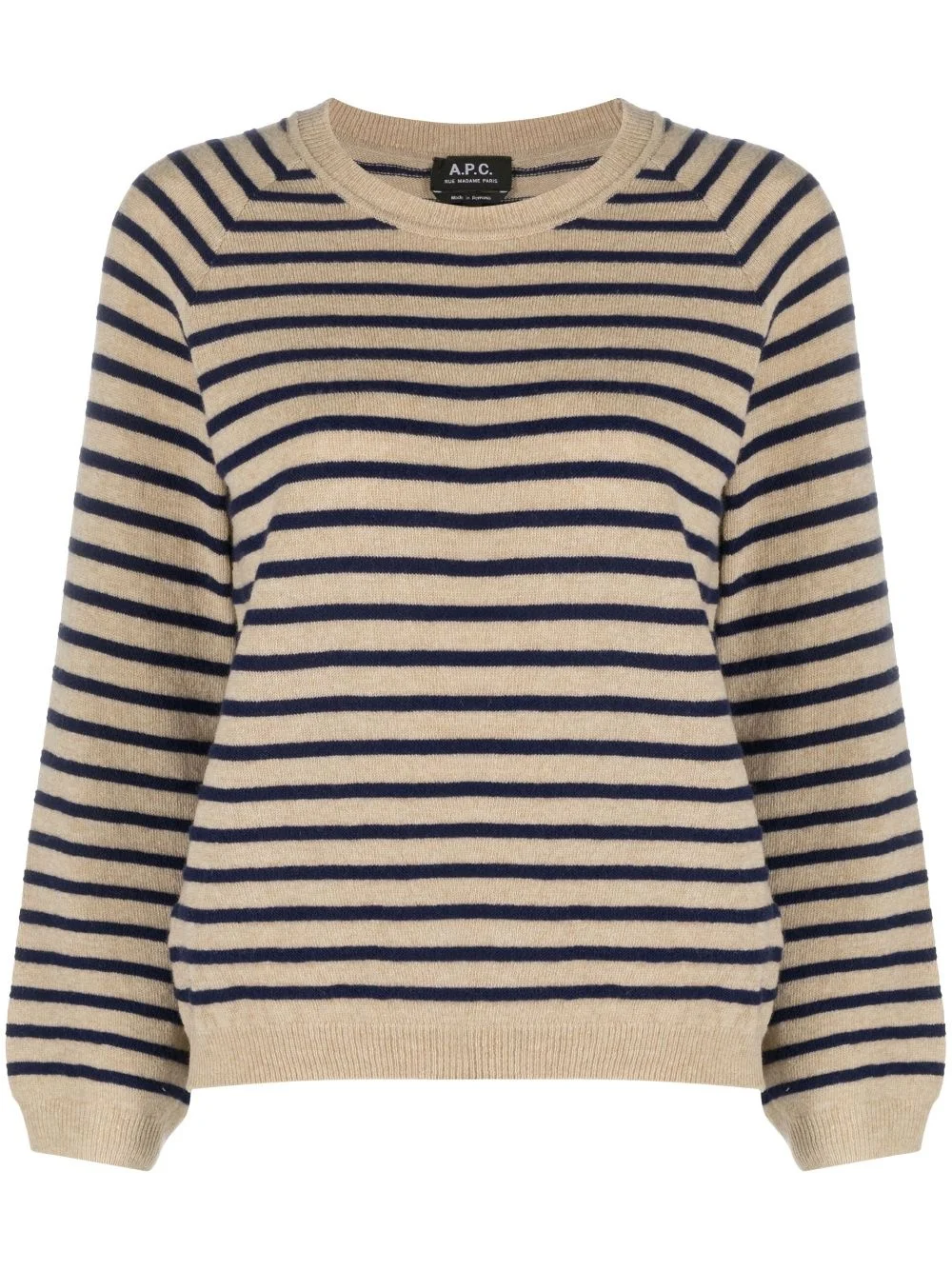 Lilas striped wool jumper - 1