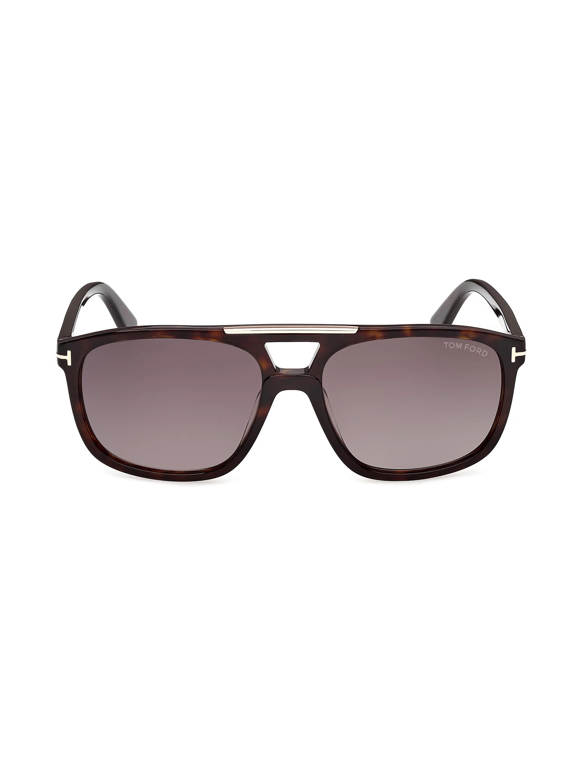 Women's Brianna 58MM Aviator Sunglasses - Brown Purple - 1