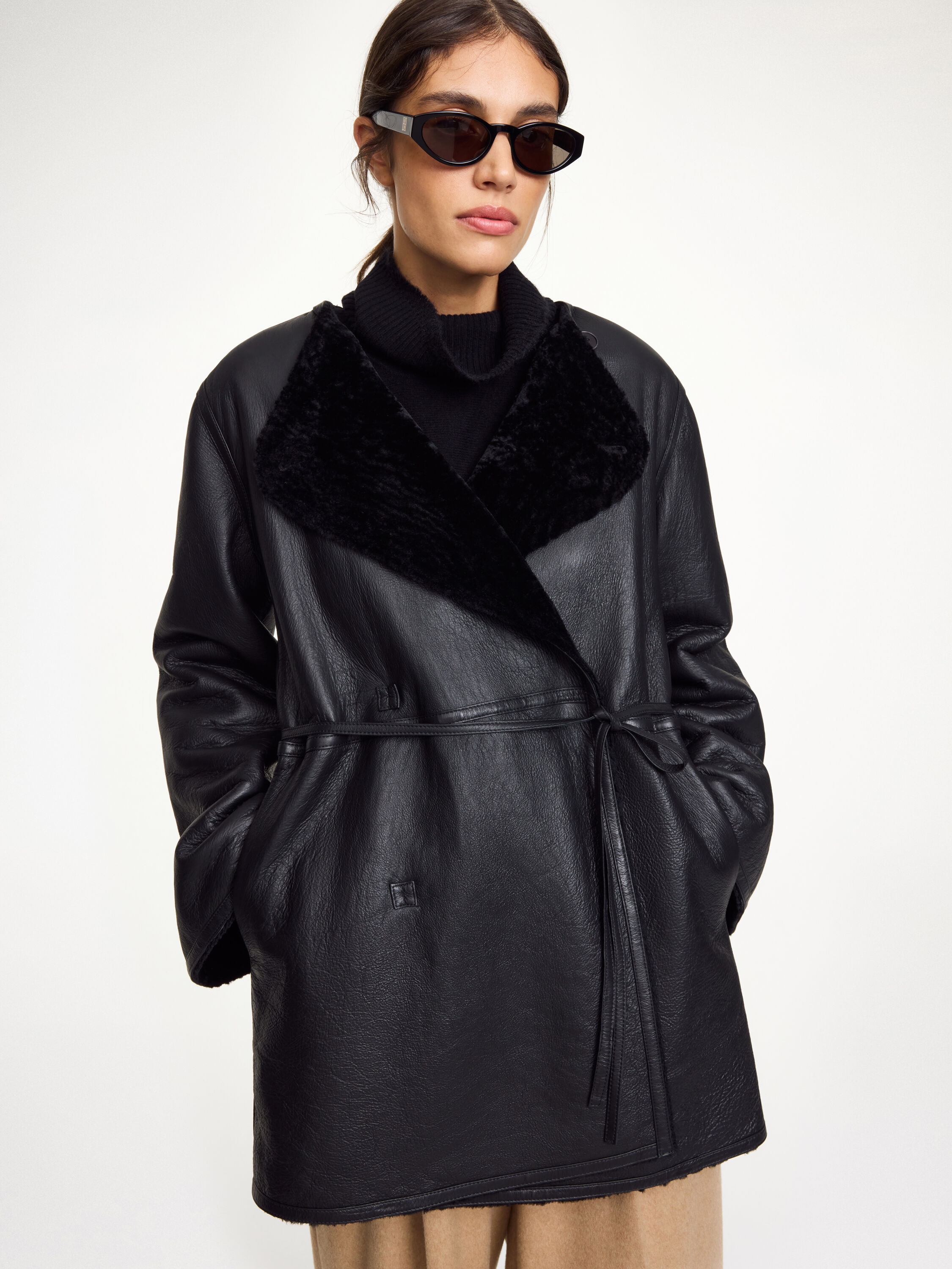 Sannie shearling jacket - 4