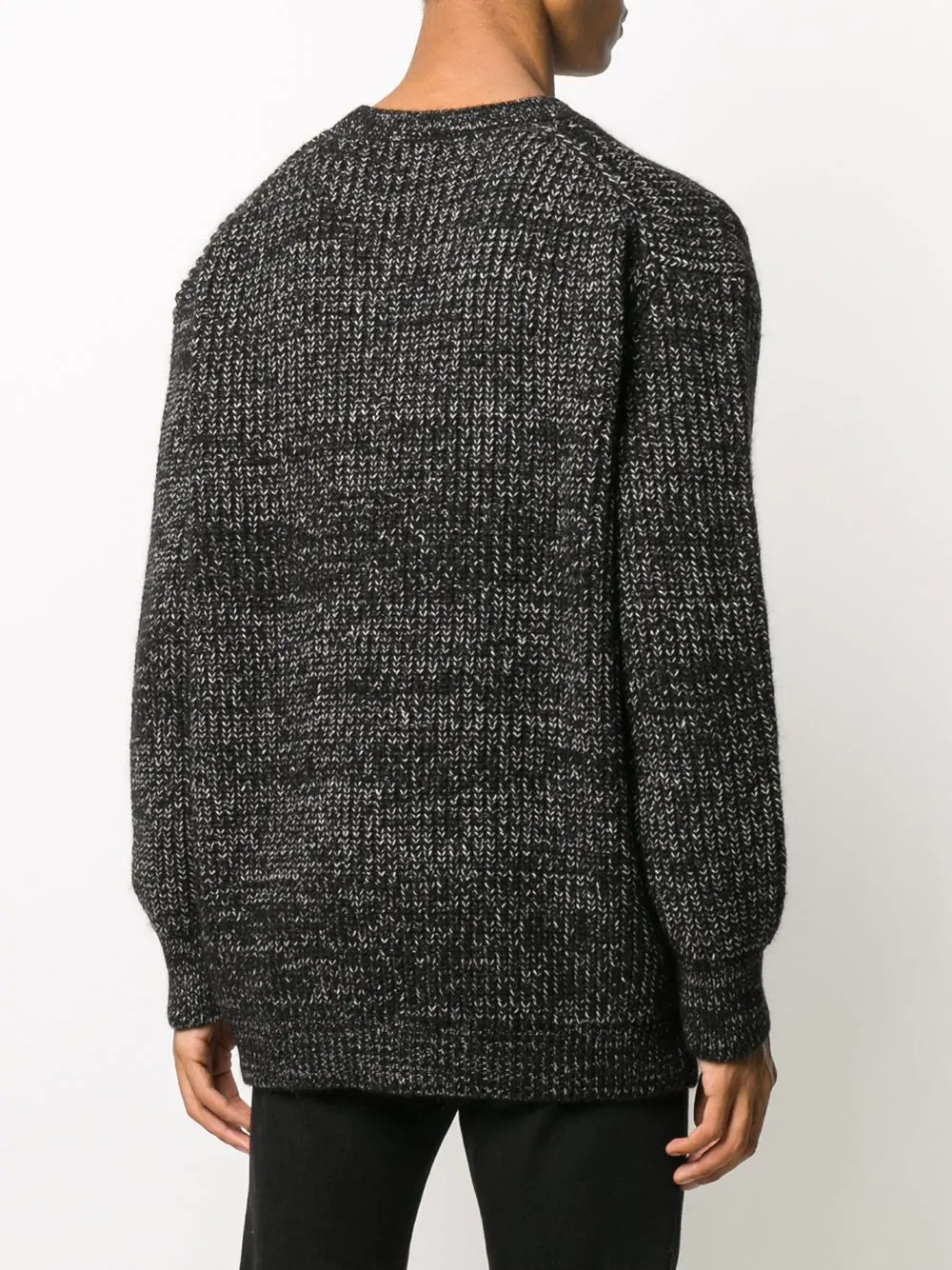 black wool jumper - 4