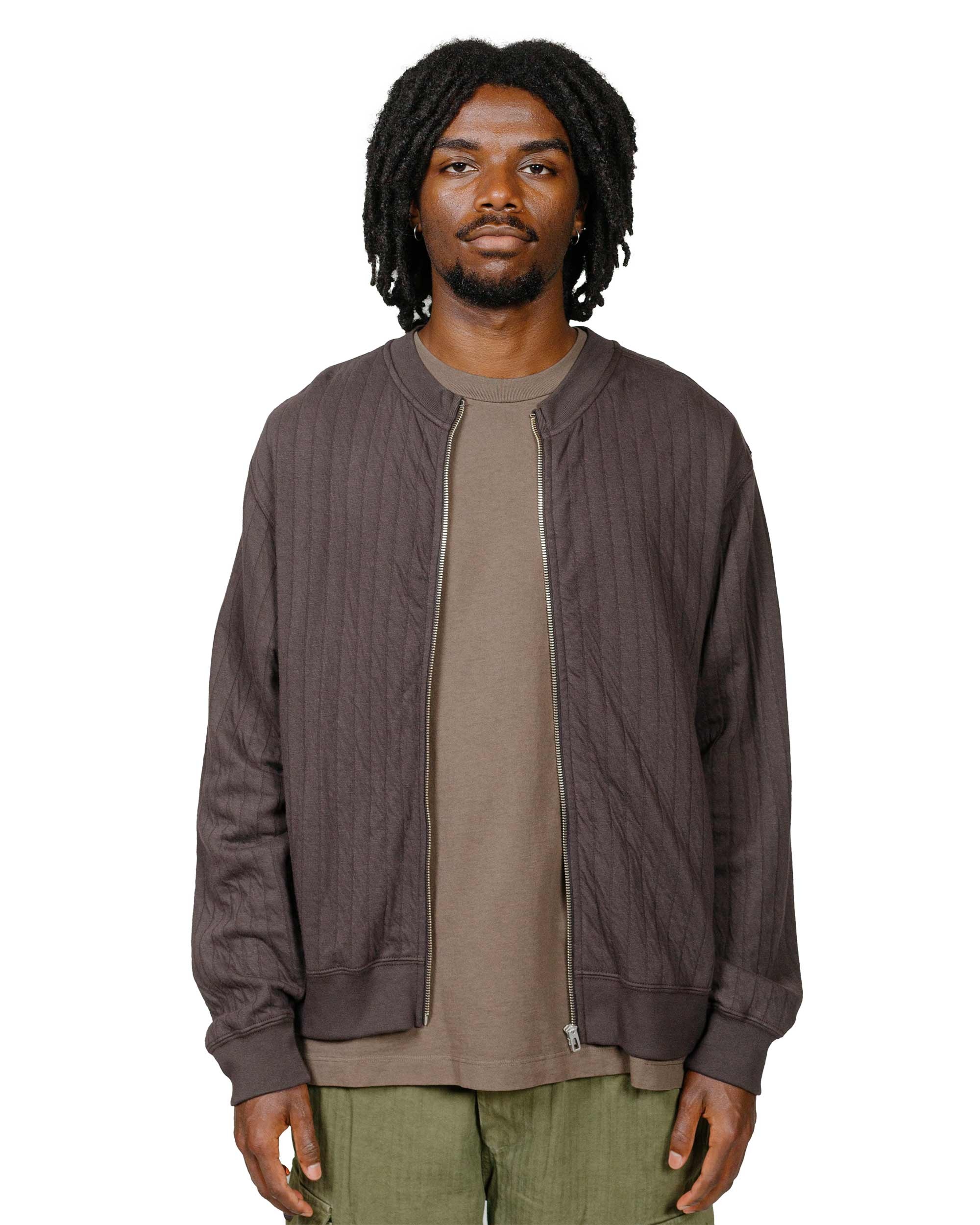 Quilted Zip Up Tire Black - 2