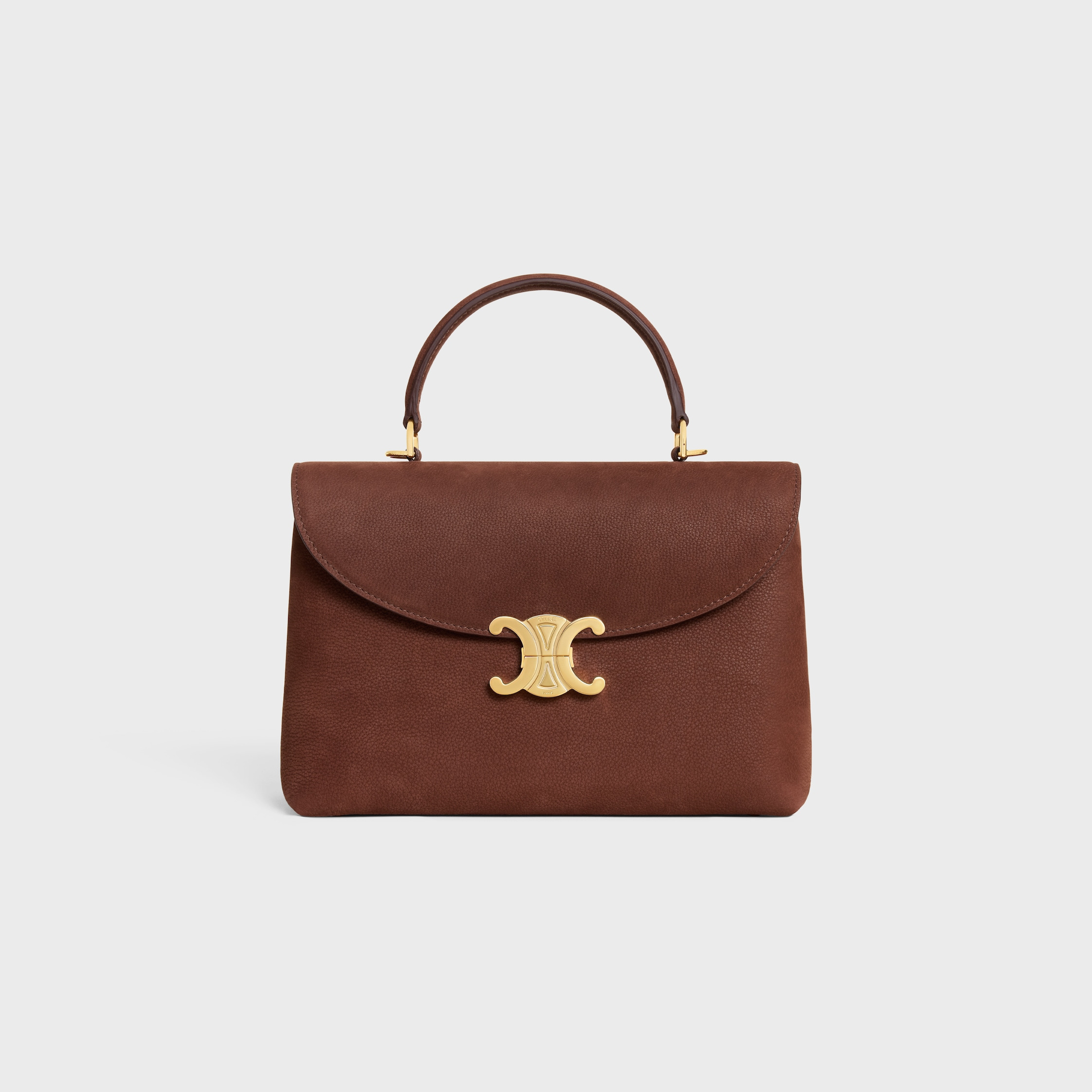 MEDIUM NINO BAG IN GRAINED NUBUCK CALFSKIN - 1