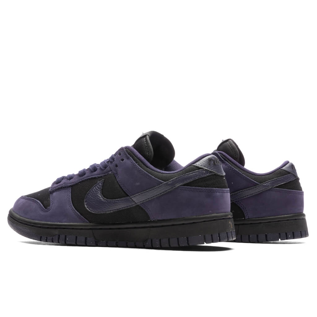 WOMEN'S DUNK LOW INK PURPLE - BLACK/PURPLE INK - 3