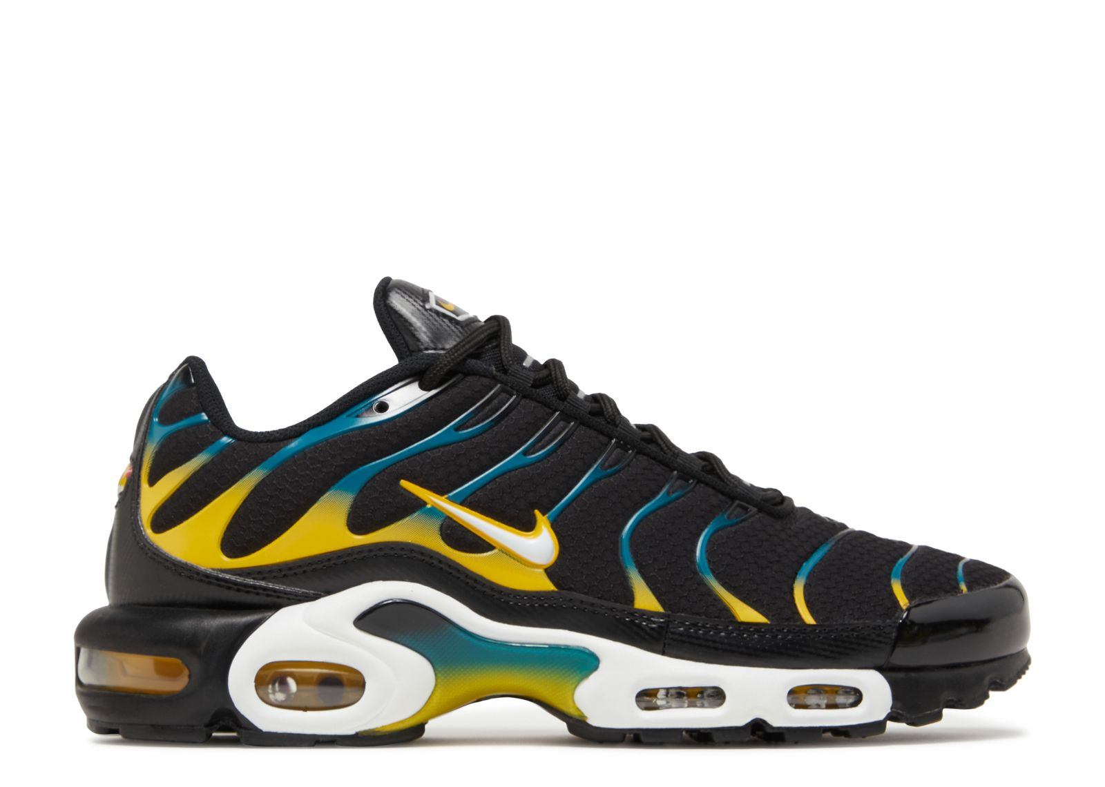 AIR MAX PLUS 'BLACK UNIVERSITY GOLD SPRUCE' - 1