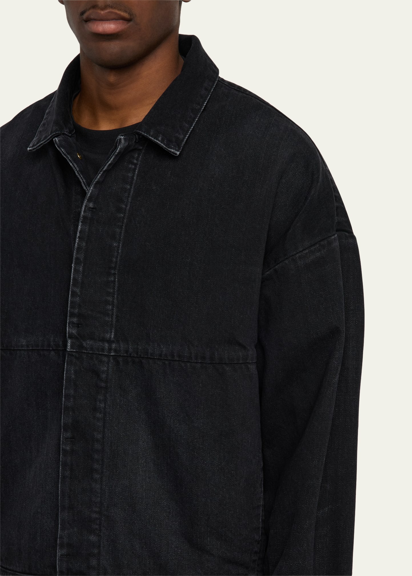 Men's Denim Trucker Jacket - 5