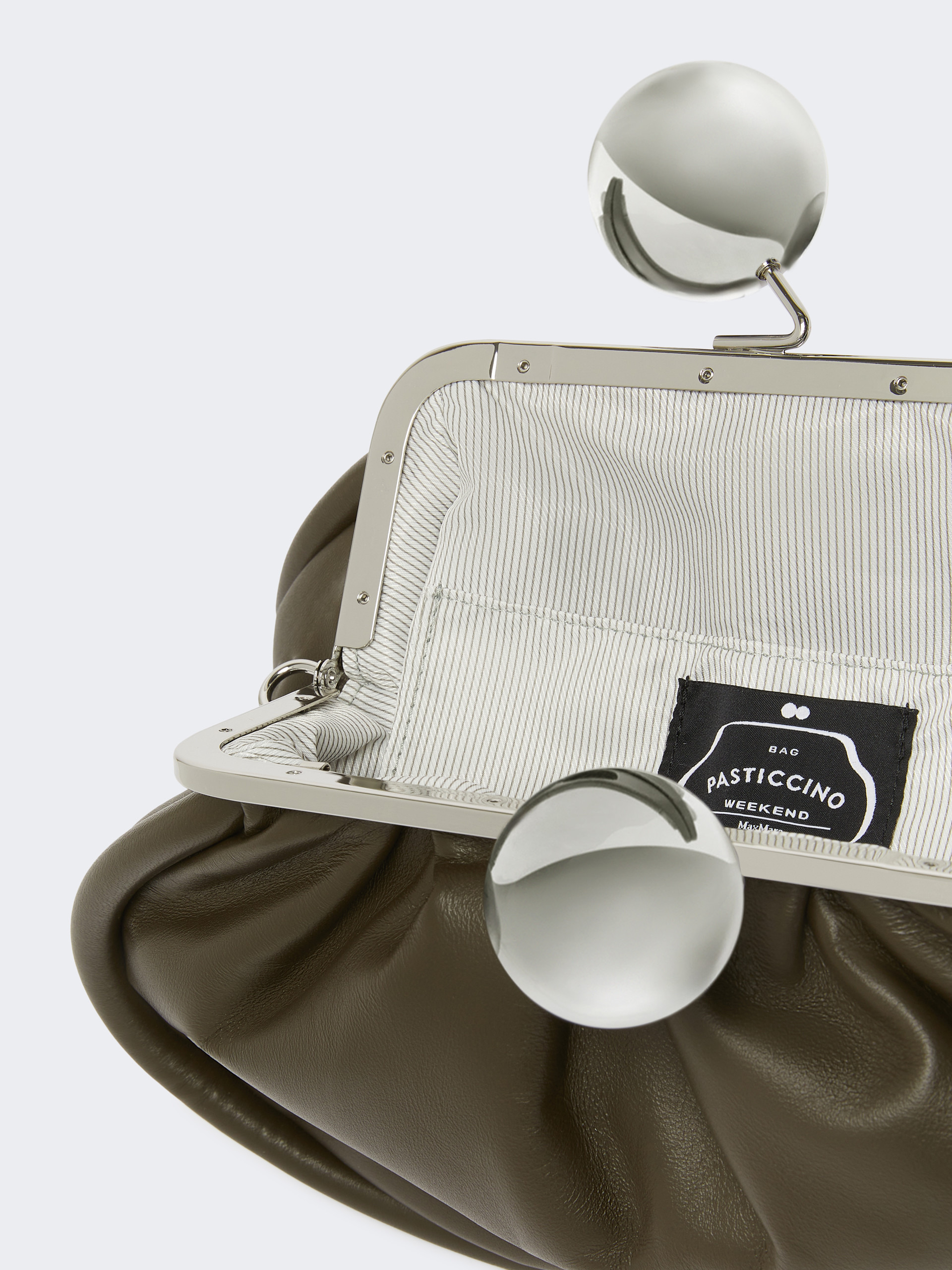 MILVANEW Medium Pasticcino Bag in glossy nappa leather - 6