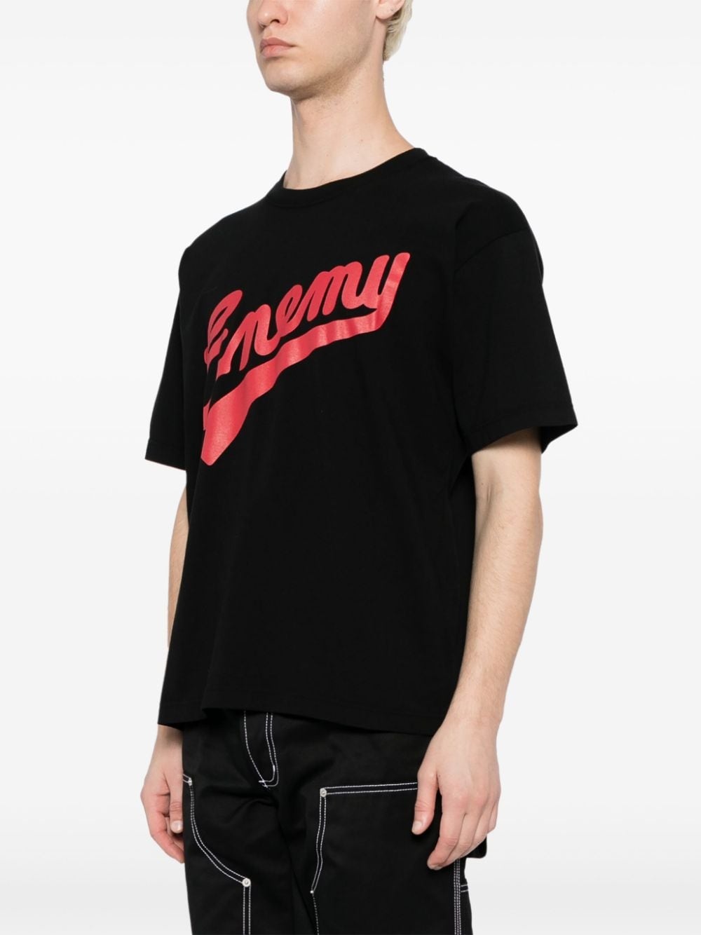 neighborhood × public enemy Neighborhood Men's x Public Enemy T-Shirt in Black Neighborhood