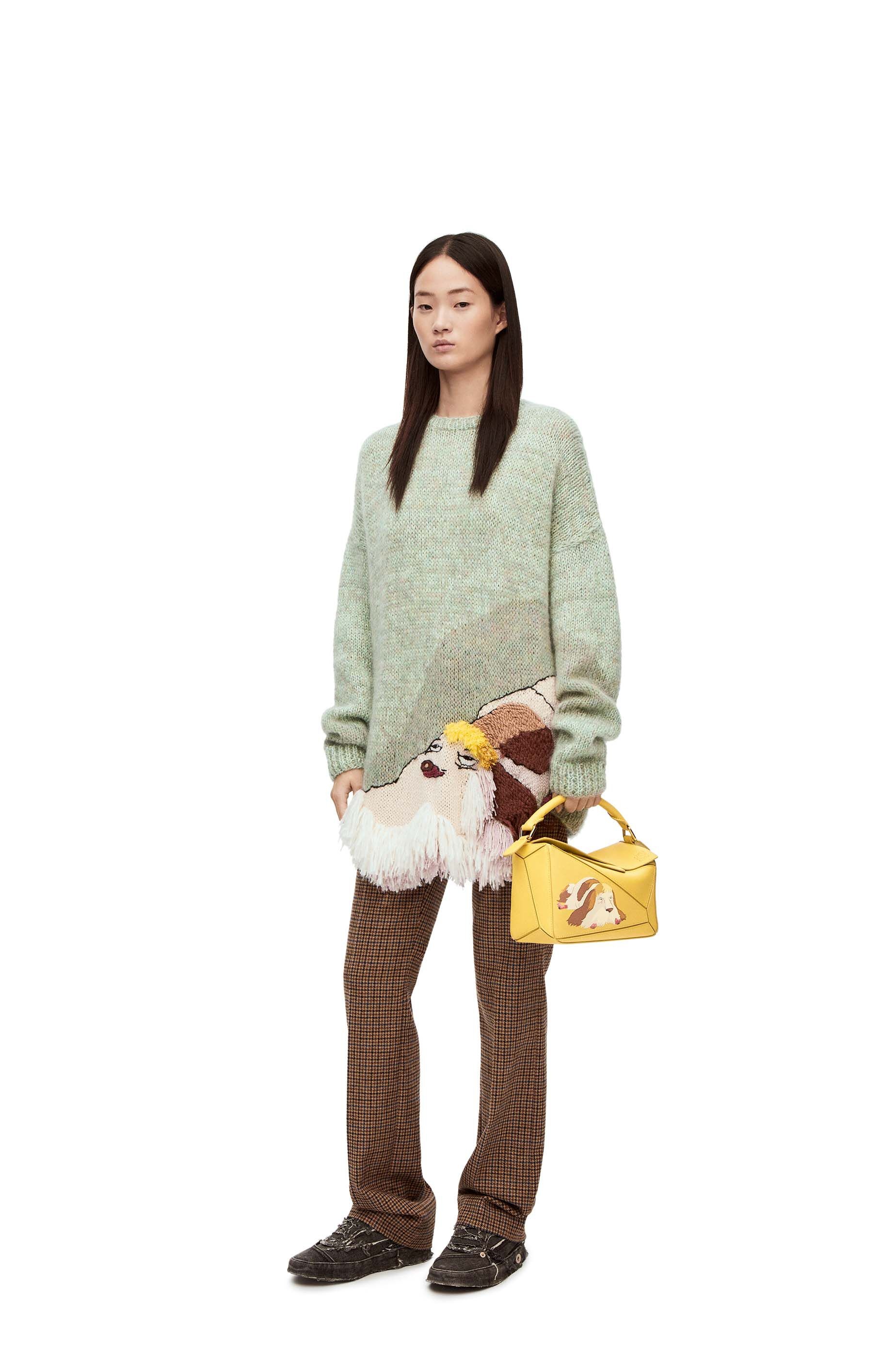 Heen embroidered sweater in wool - 2
