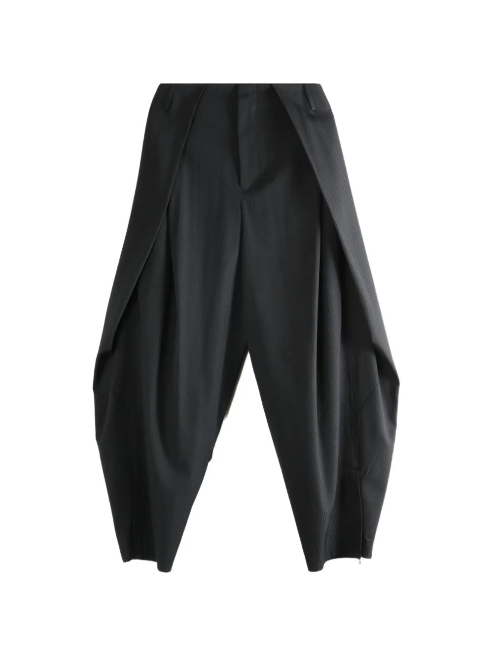 draped trousers - 1