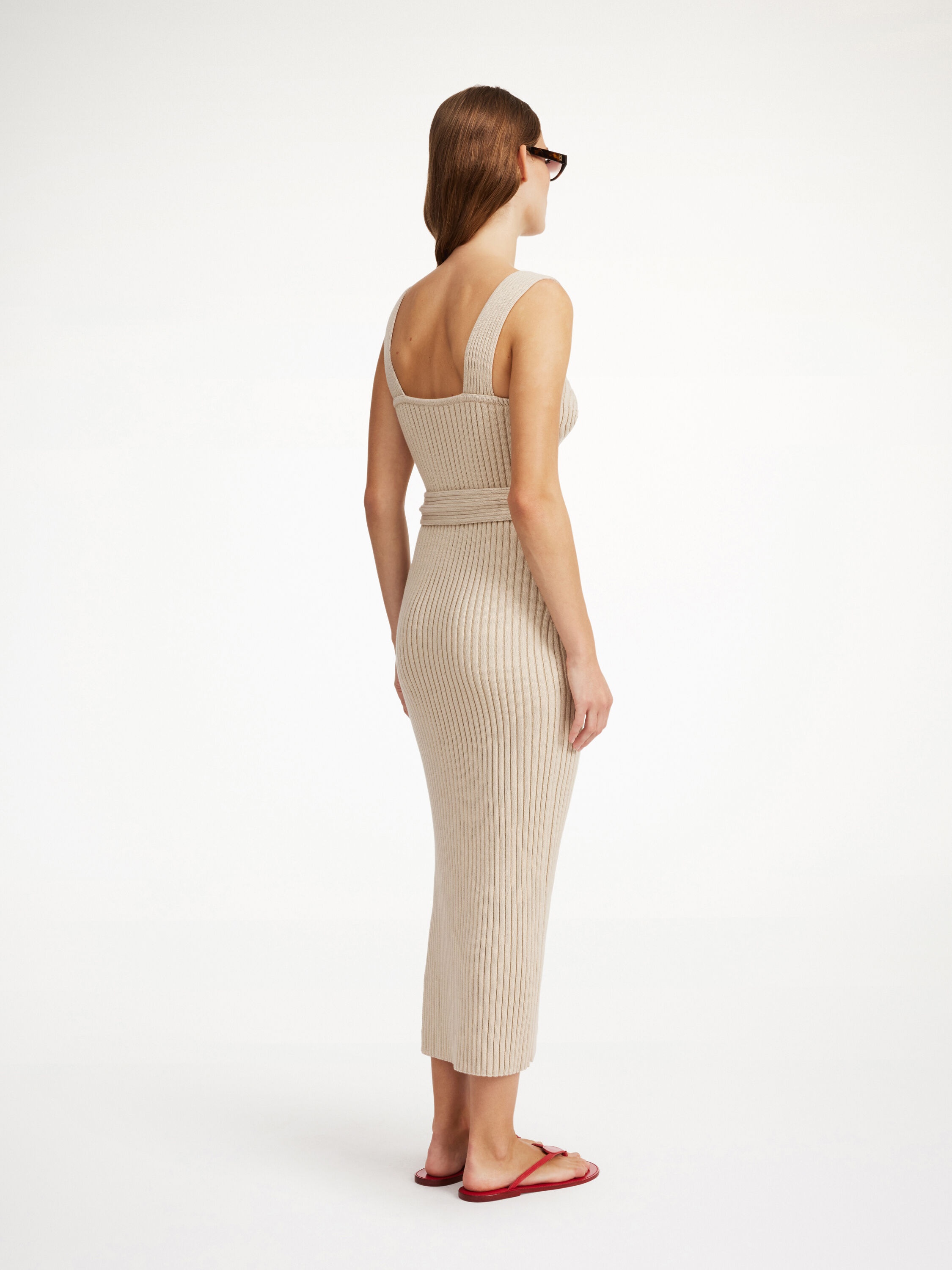 Honeya ribbed maxi dress - 3