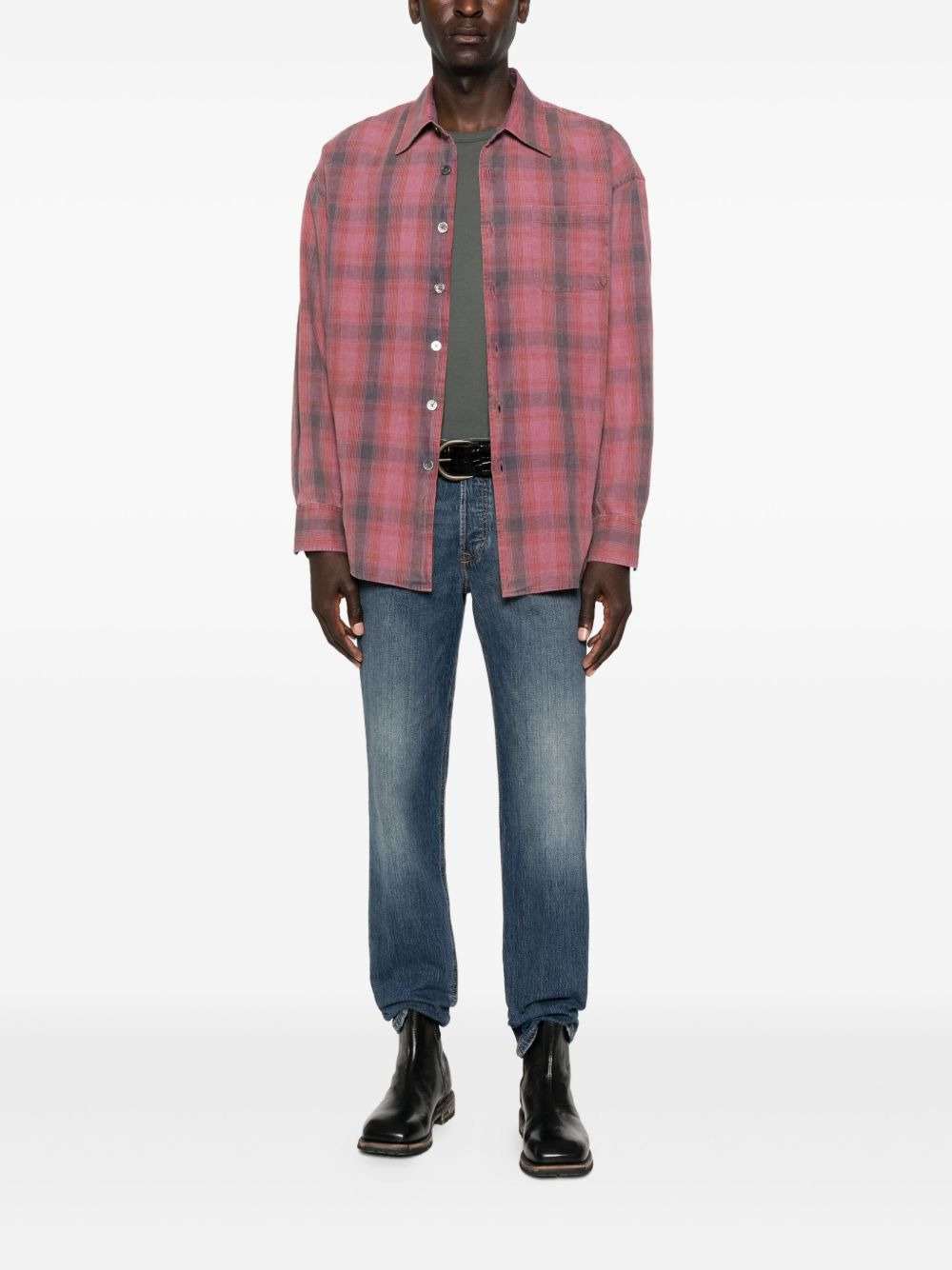 D-FINITIVE logo-plaque denim jeans - 2