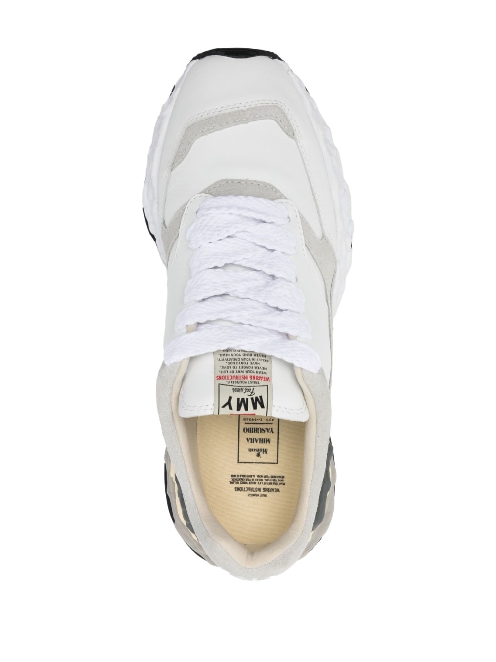 George OG Sole leather sneakers - 4