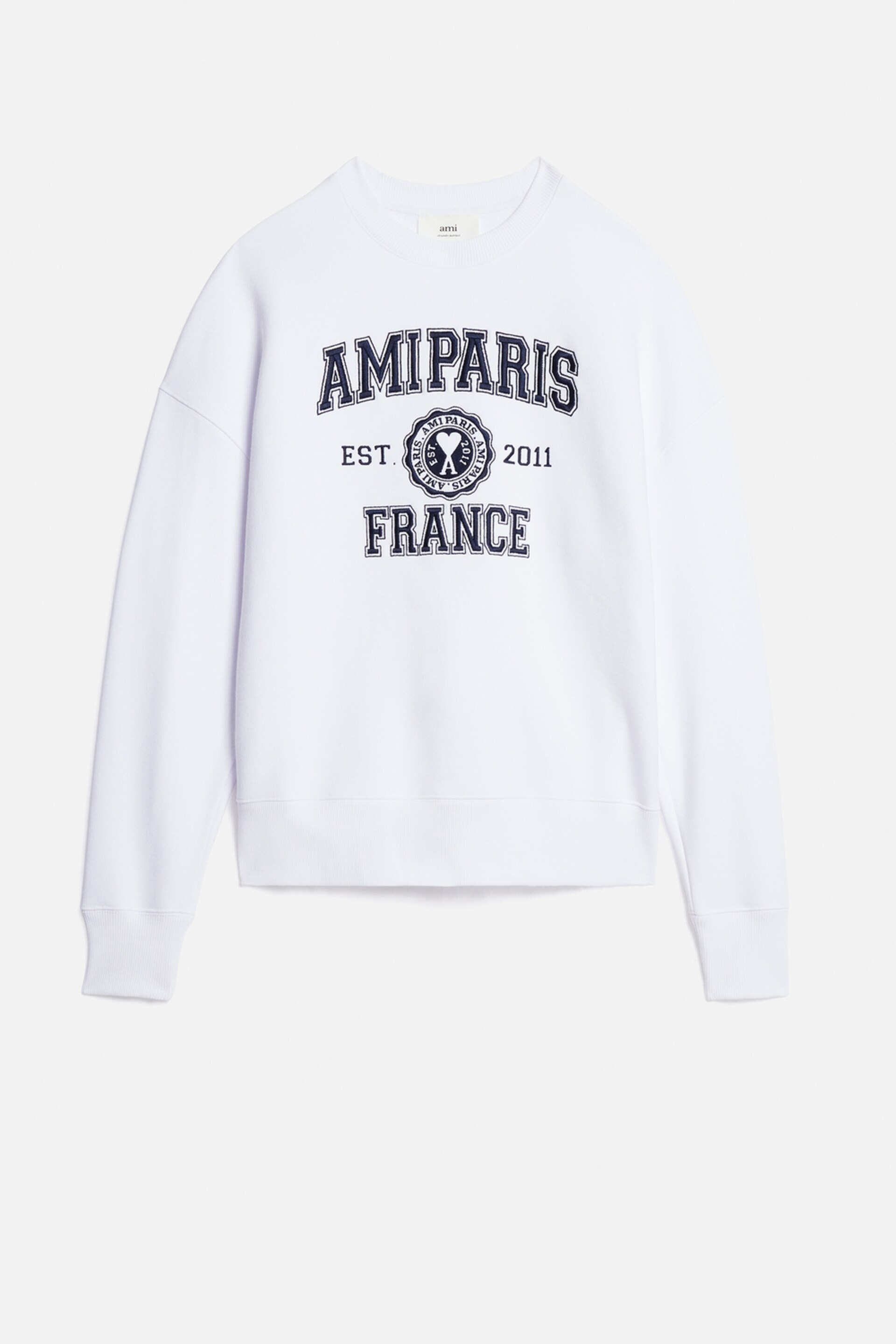 Ami Paris France Crewneck Sweatshirt - 1