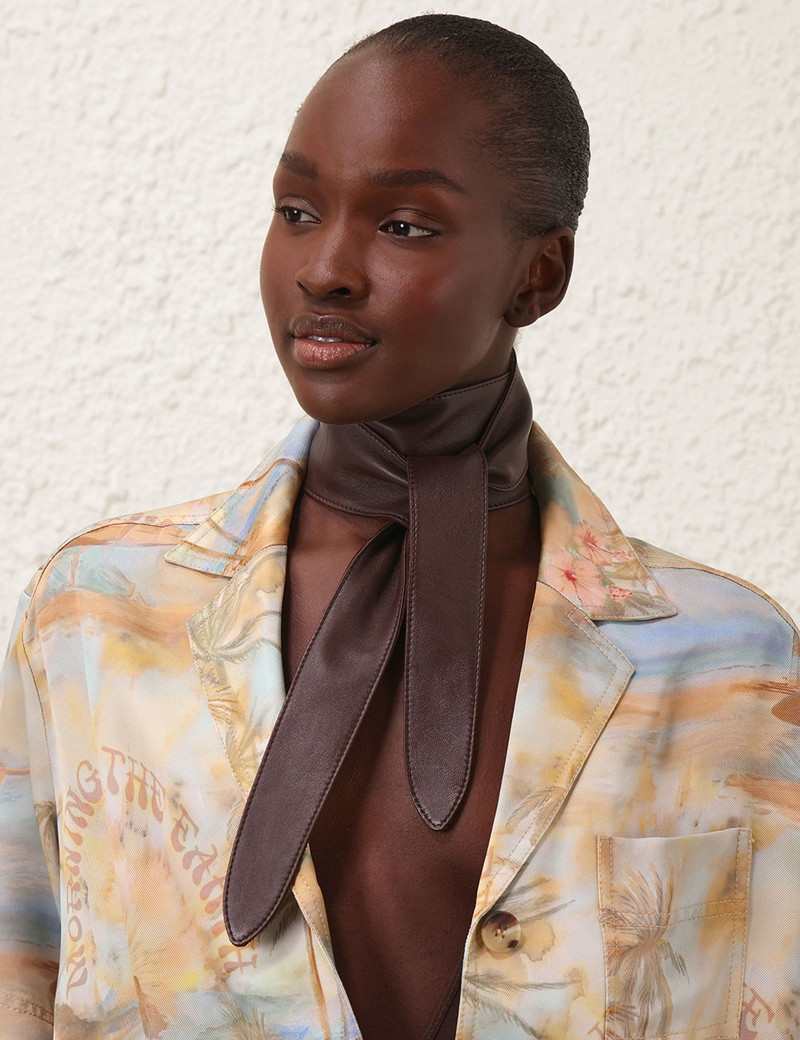 Zimmermann LEATHER NECK SCARF outlook
