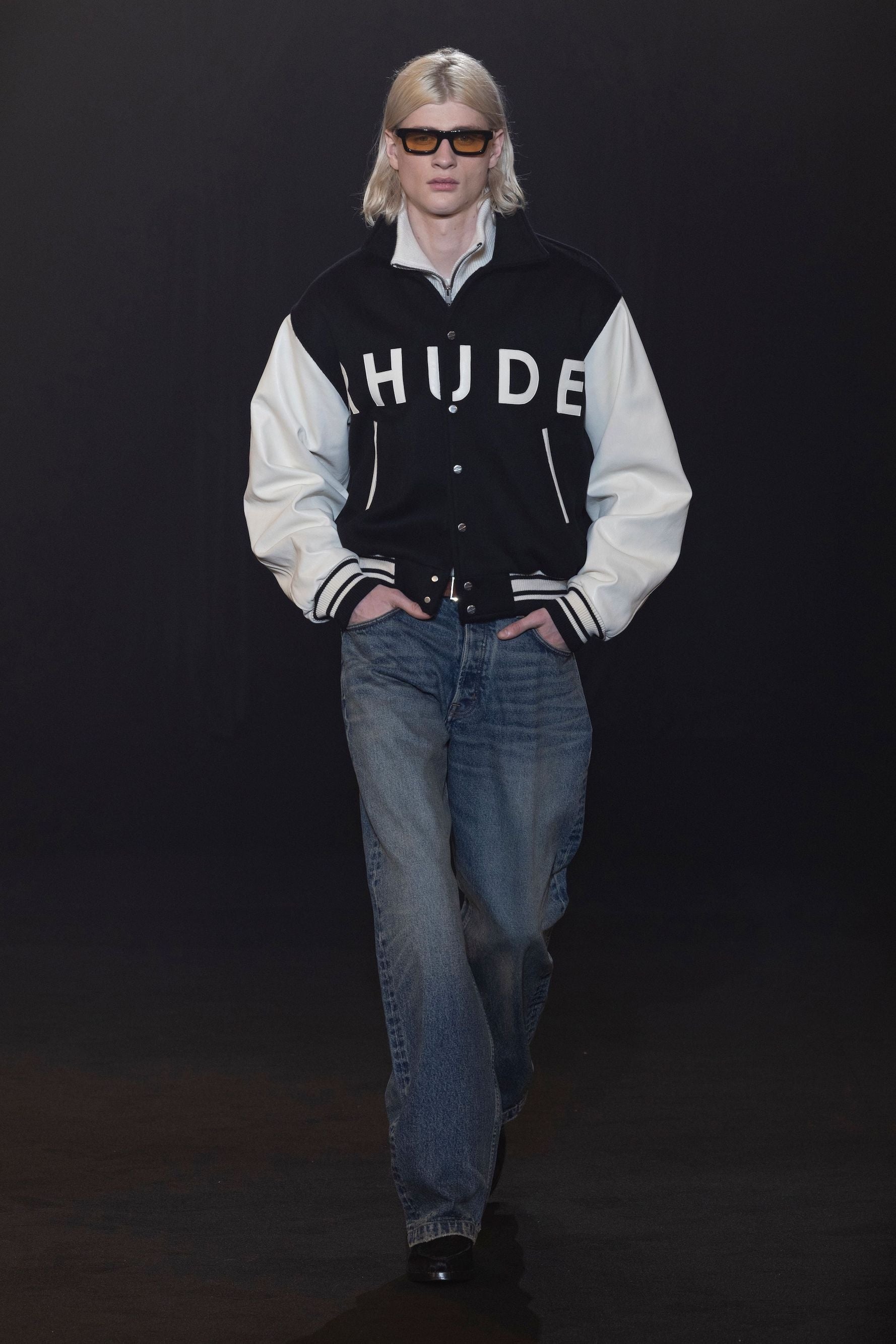 RHUDE COLLEGIATE JACKET - 5