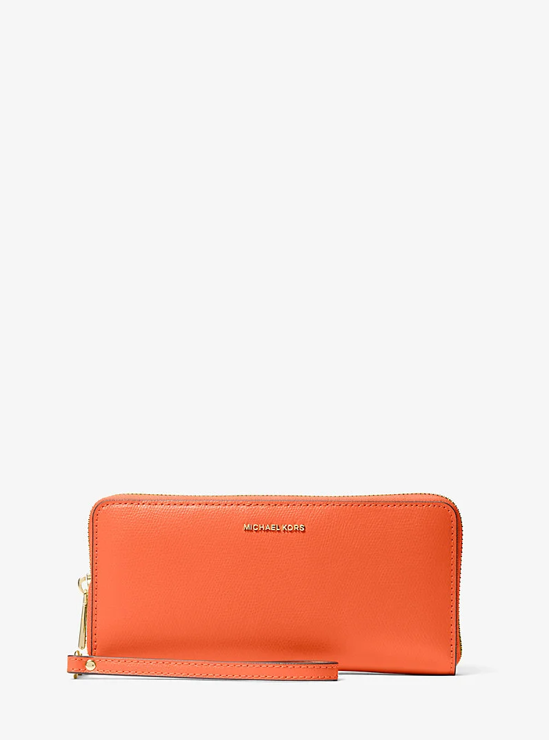 Jet Set Travel Large Leather Continental Wallet - 1