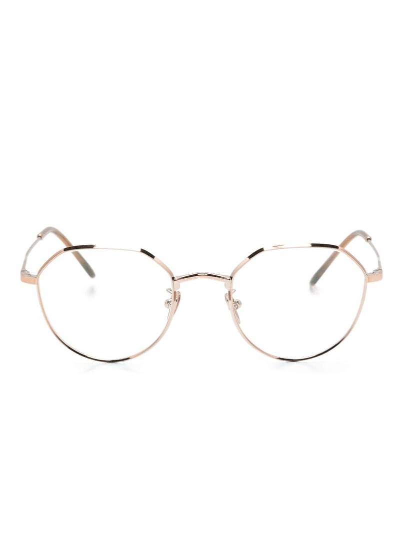 octagonal-frame glasses 1