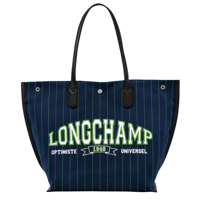 Essential Tote bag Navy - Canvas 1