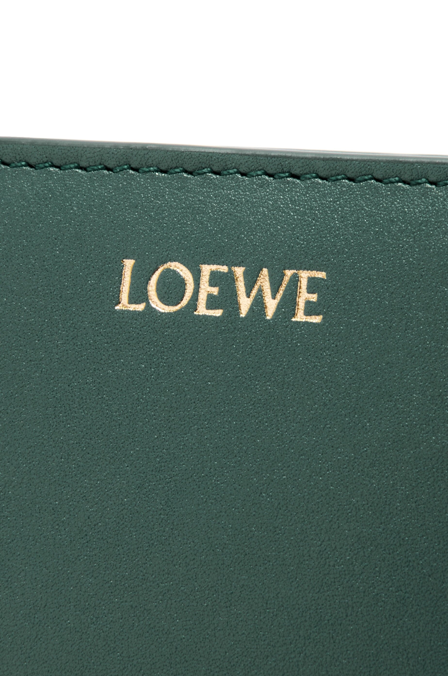 Knot compact wallet in shiny nappa calfskin - 5