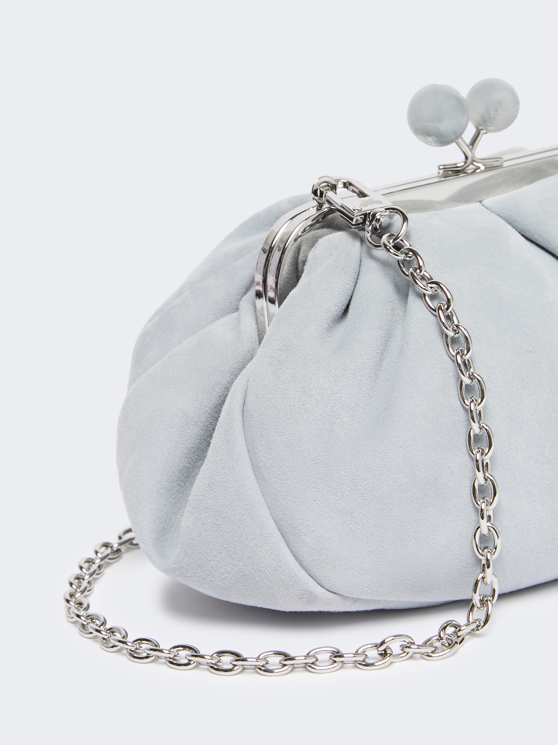VALOIS Small suede Pasticcino Bag - 4