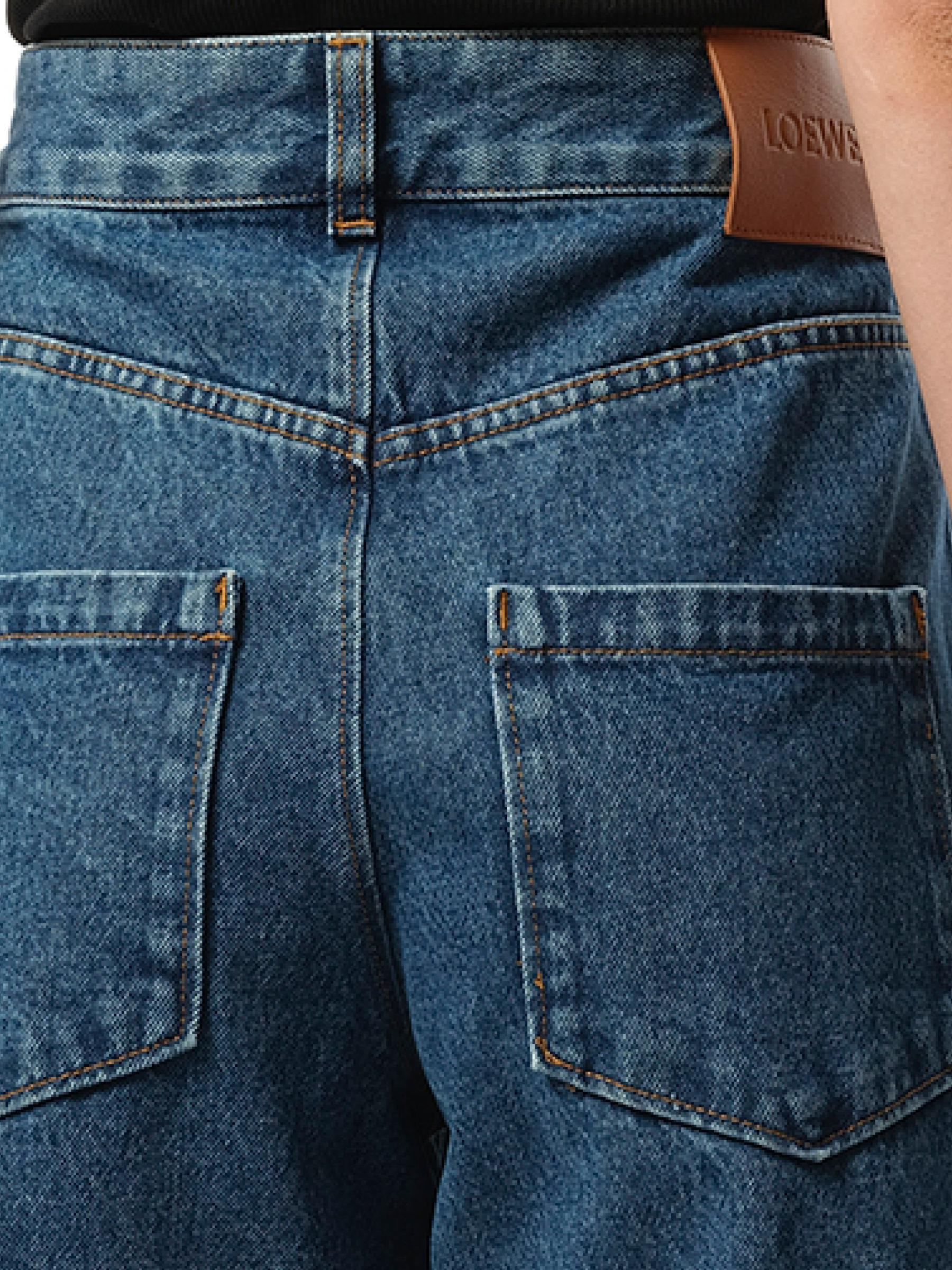 Anagram Baggy Jeans AF in Jeans Blue - 3