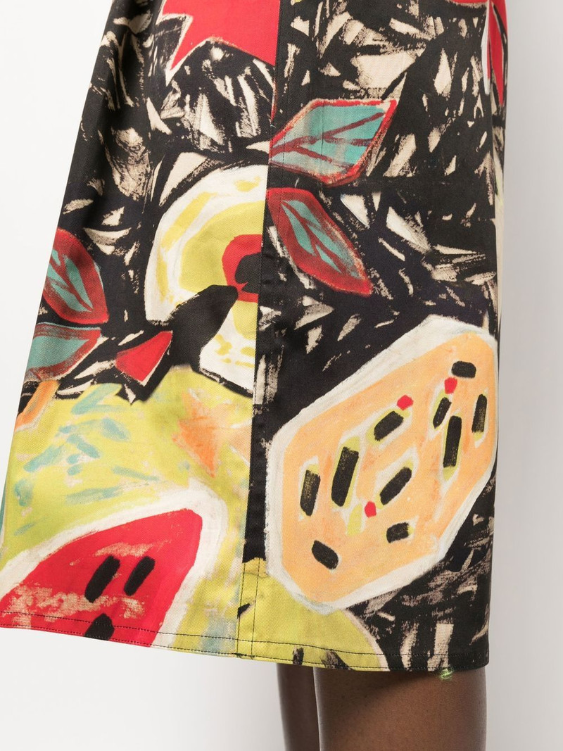 Selena fruit-print midi skirt 5